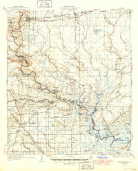 Old Historical Maps of Denham Springs, LA | Pastmaps